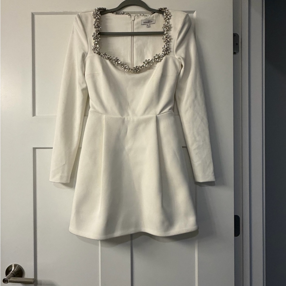 NADINE MERABI Kimberly White Dress in size small - Picture 7 of 14